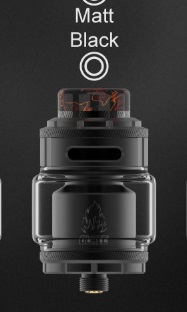 THC x Mike Vapes Blaze RTA 26mm Matte Black - Image 2