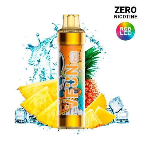 Vape Pen Quawins Vfun Pro 3000 Puffs 00mg Pineapple Ice
