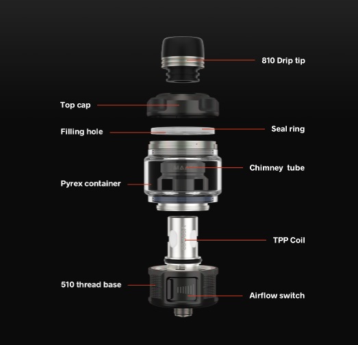 Voopoo Maat 6.5ml Tank  Silver - Image 2